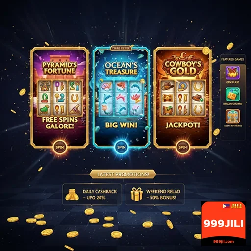 999jili slot games promotions 2